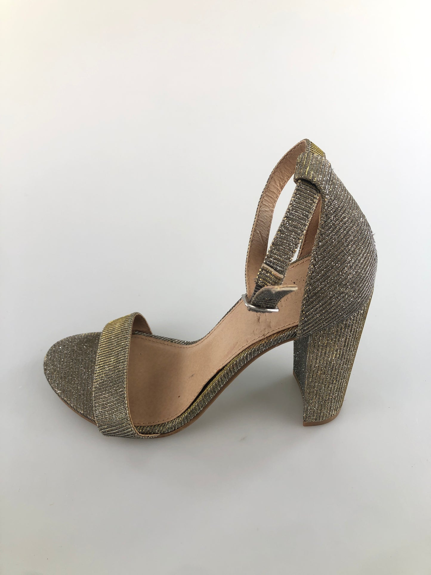Zapatilla Plateado de Tacon Charlottte Russe