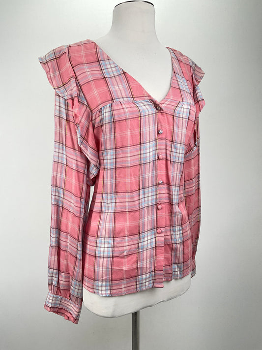 Blusa Rosado de Cuadro Bobeau