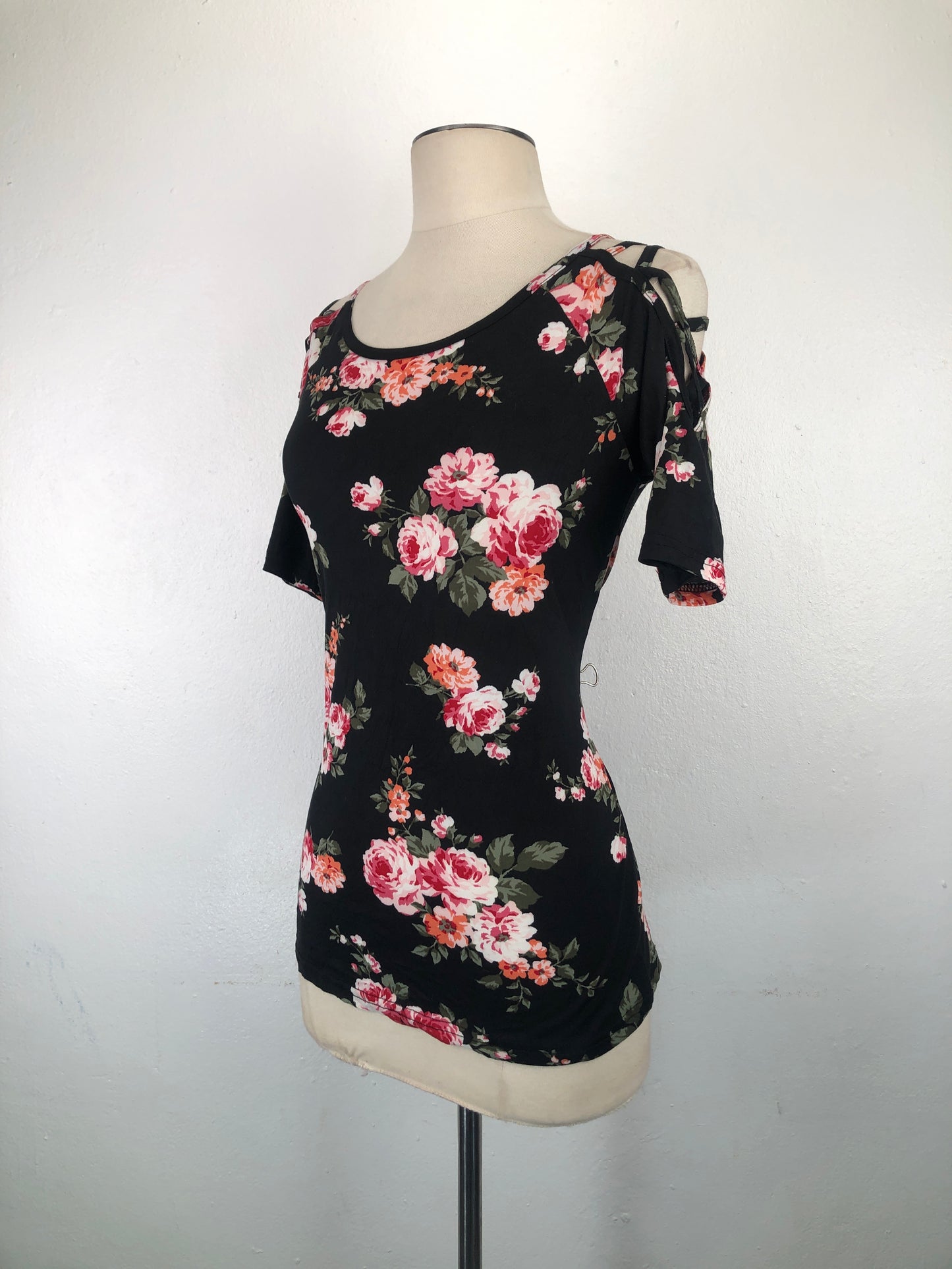 Blusa Negro de Flores Eye Candy