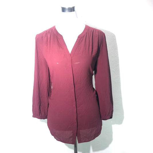 Blusa Rojo Vino NYDJ