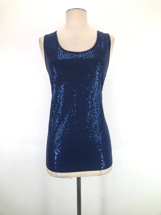 Blusa Azul marino de Brillo CATO