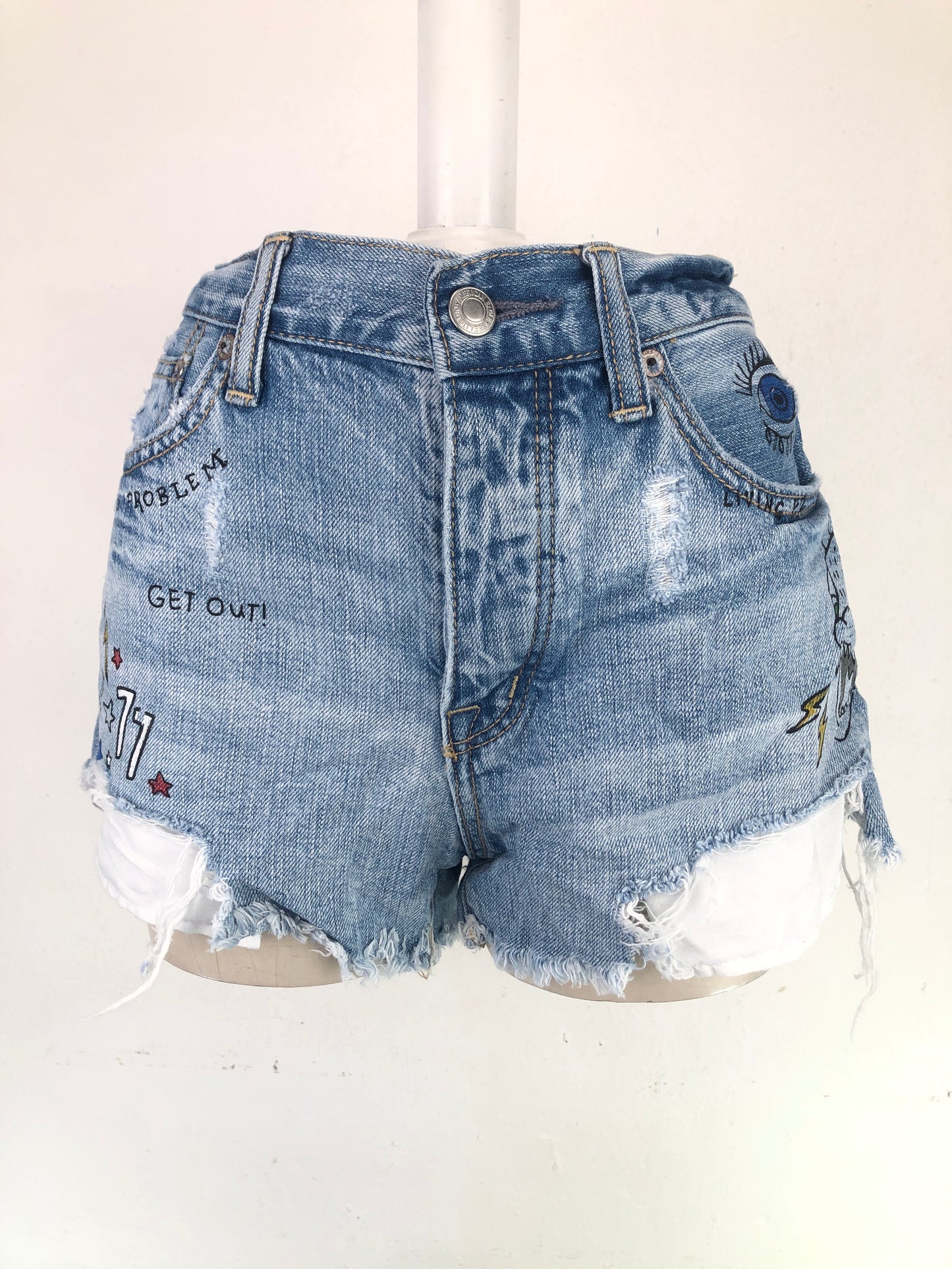 Short Azul American EAGLE