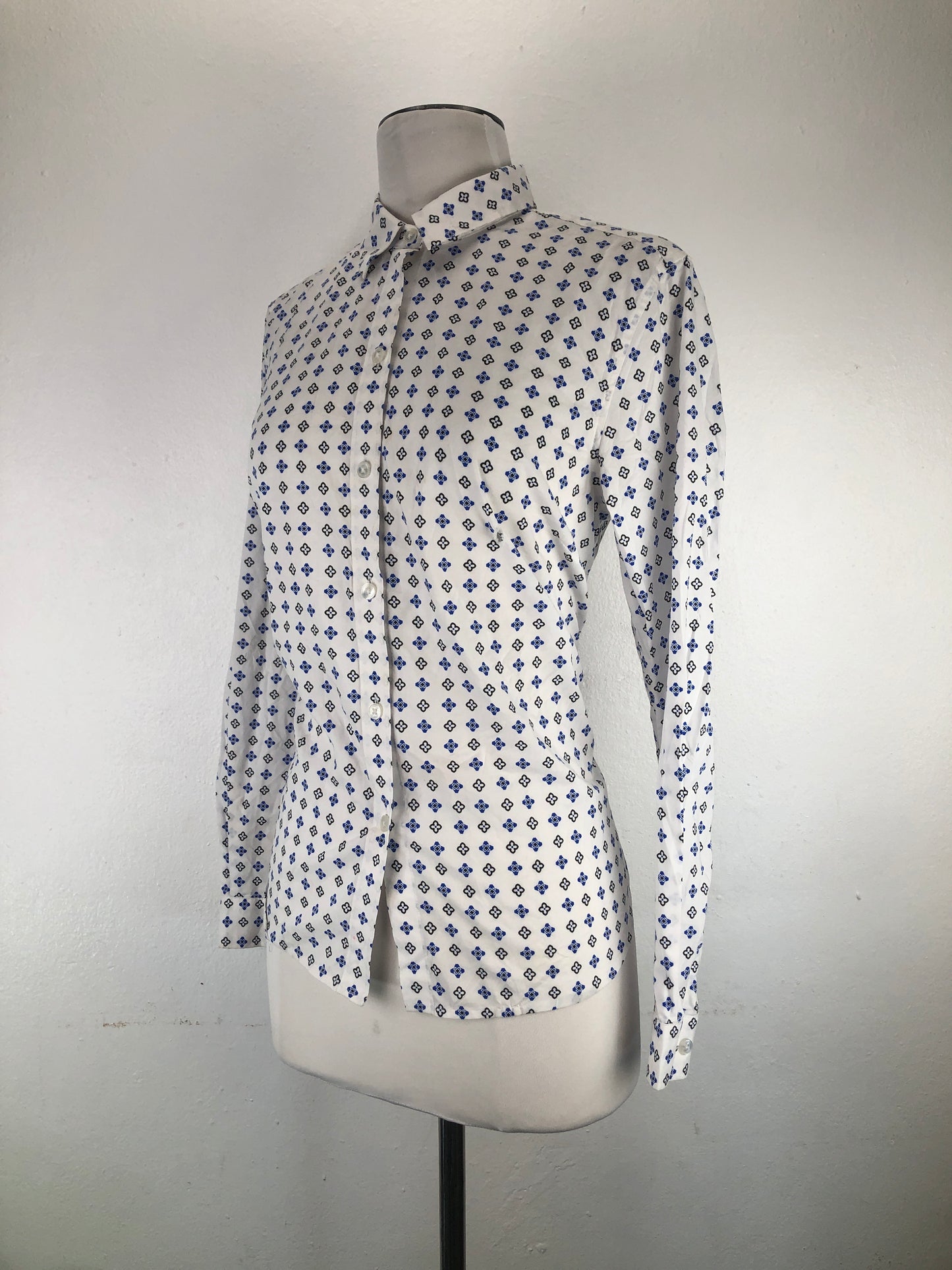 Camisa Blanco Floral Jones New York