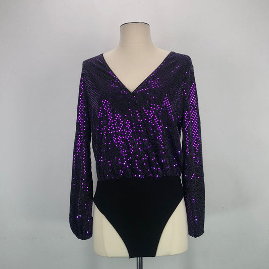 Body Blusa de Destello Shein
