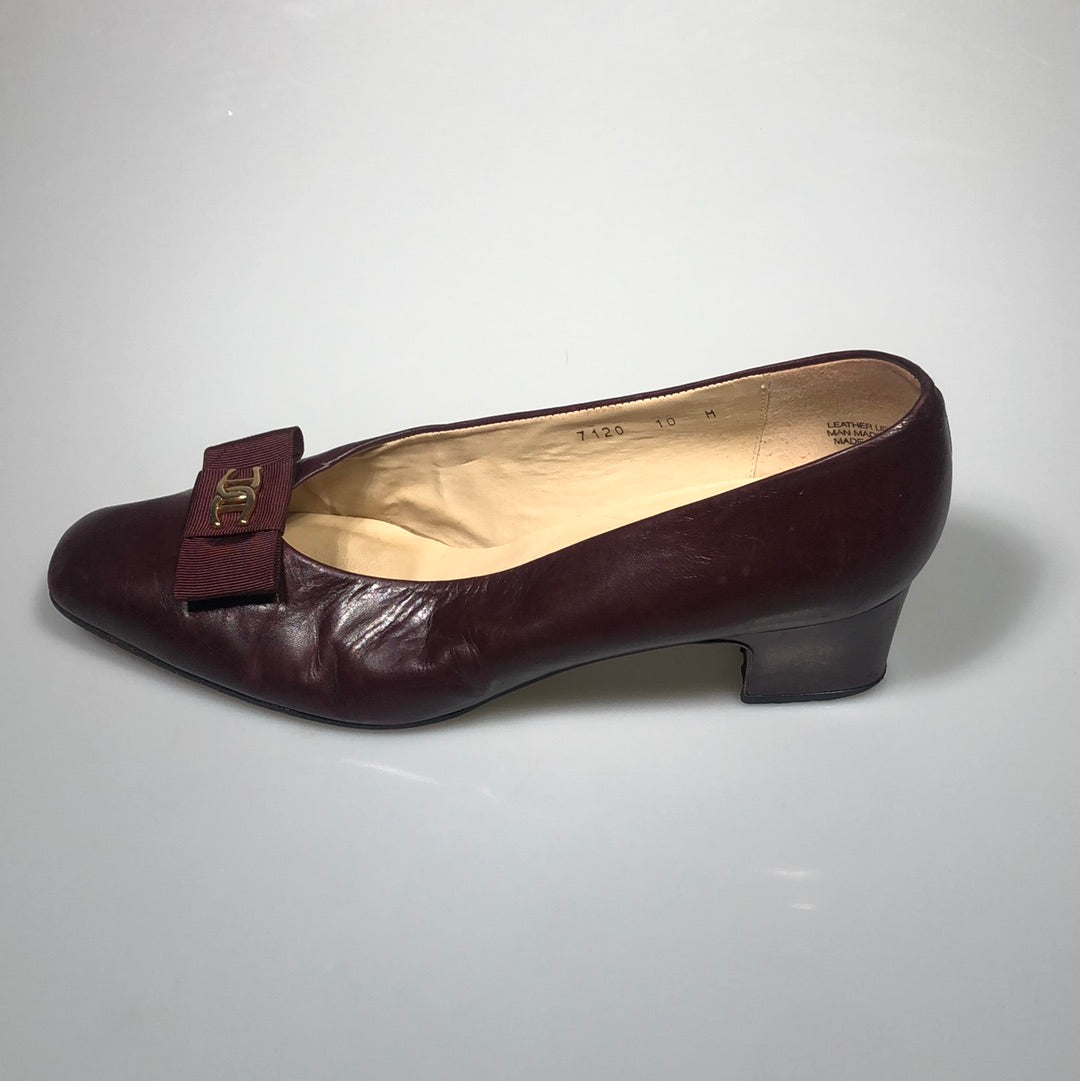 Zapato Rojo Vino Etienne Aigner