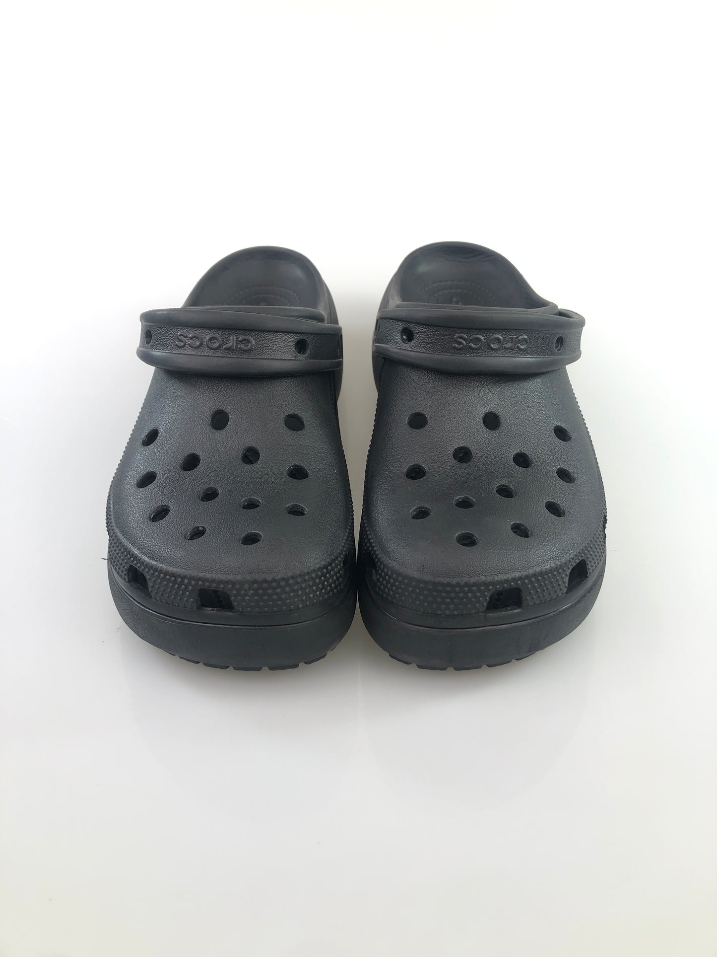 Sandalia altas Crocs negra