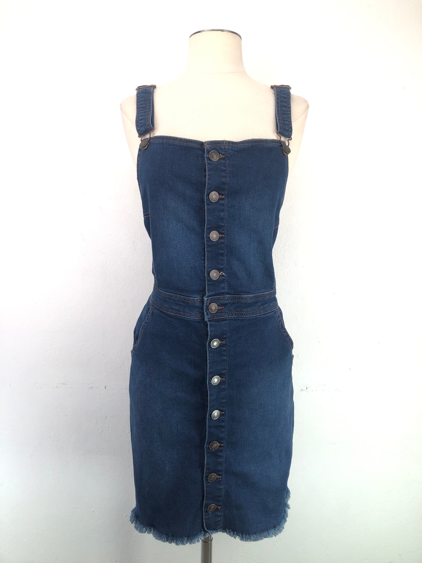Vestido Jeans Azul Basic Denim