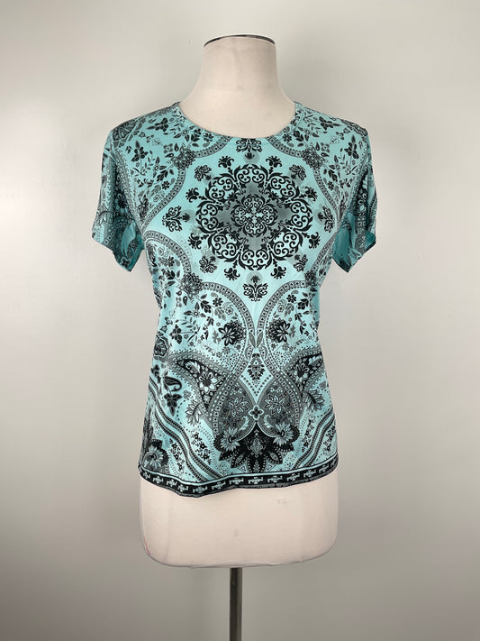 Blusa Azul claro Floral Coco’s Clozet