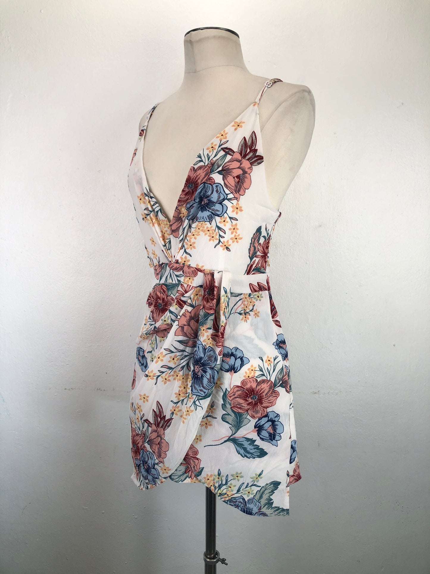 Enterizo Blanco Floral Love J