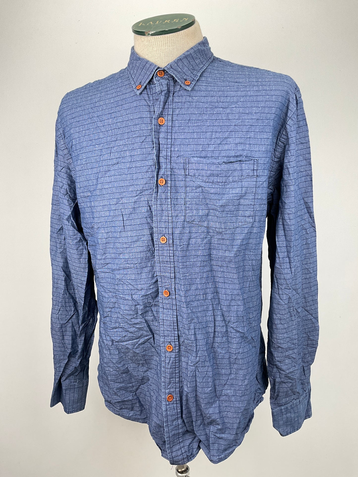 Camisa Gris Azulado Old Navy