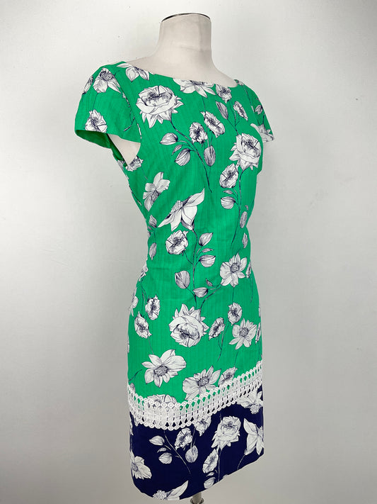 Vestido Verde Floral Eliza