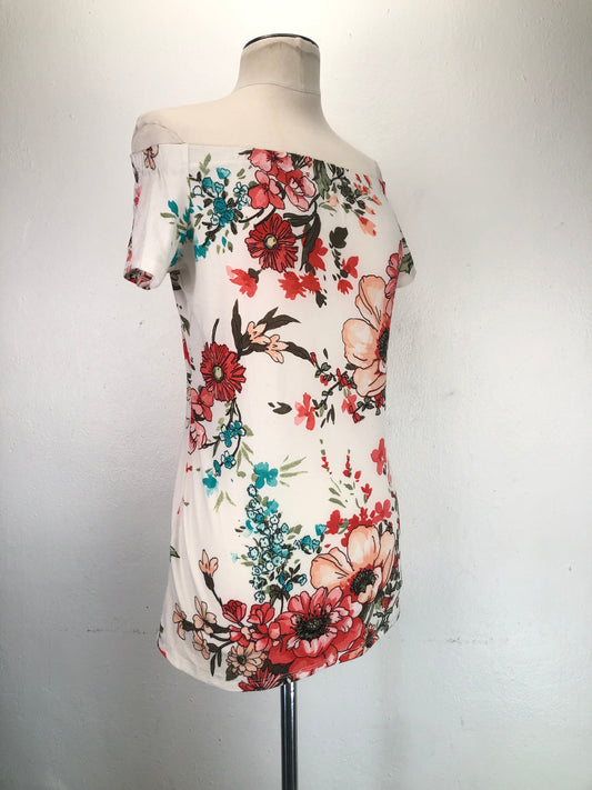 Blusa Crema Floral Variangis