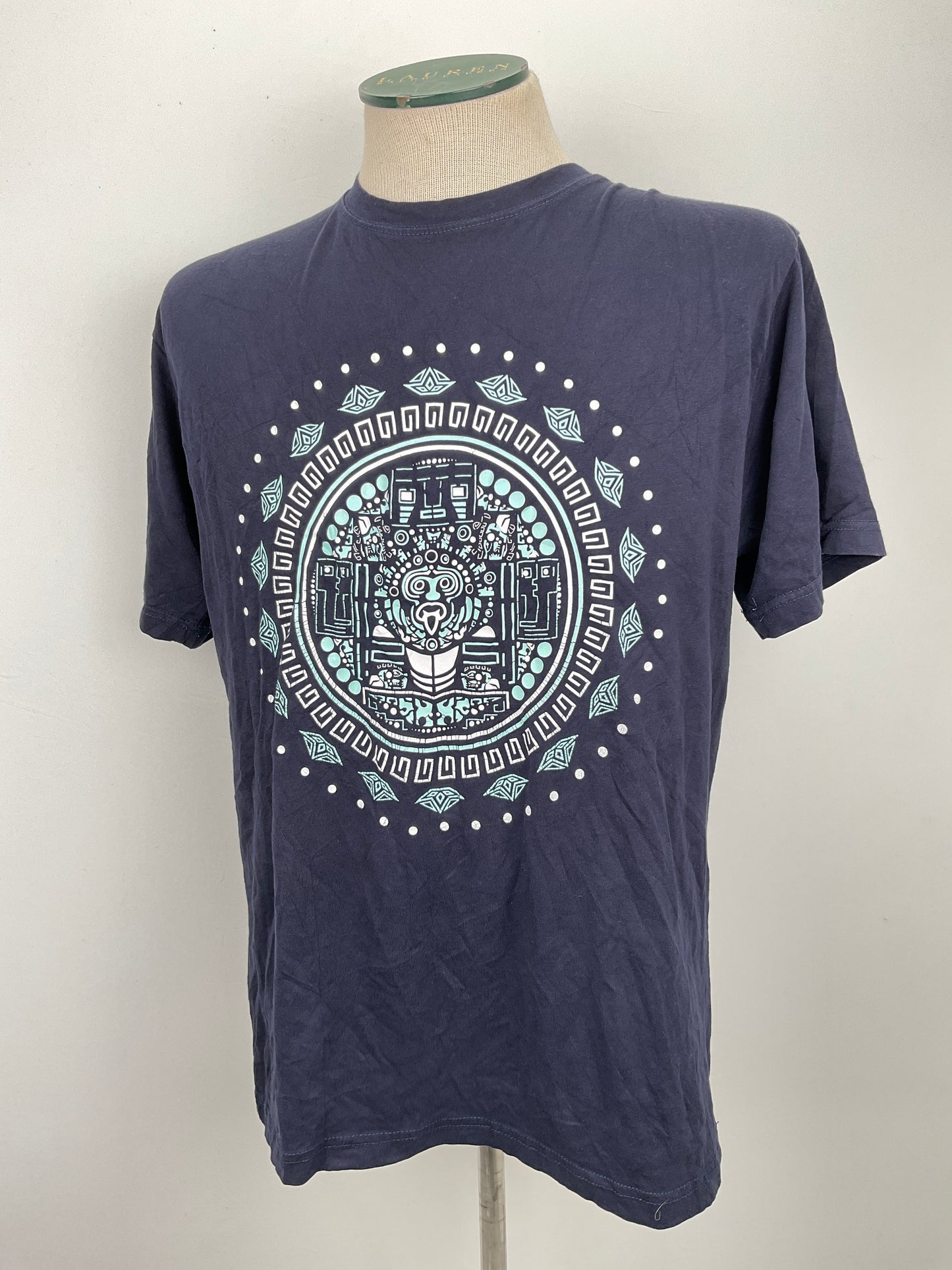 Camiseta Azul Marino Bvr Grip