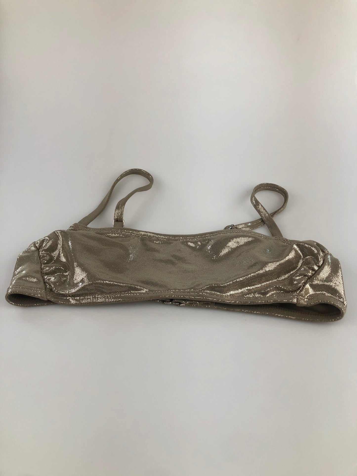 Blusita Traje de Baño Dorado de Brillo Xhilaration