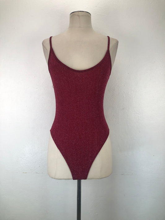 Body Rojo vino de Brillo Forever 21