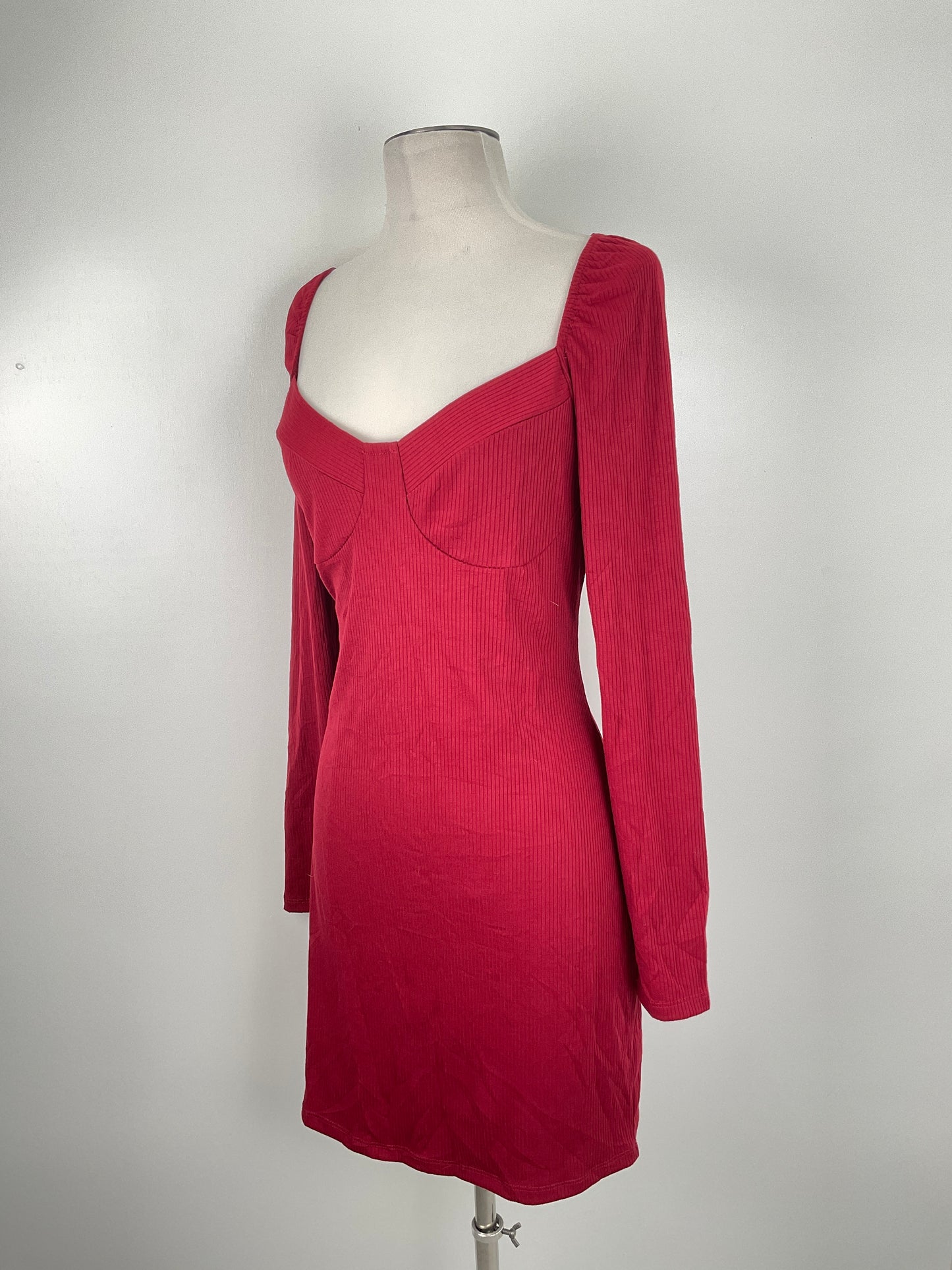 Vestido Rojo Vino Good Luck Gem
