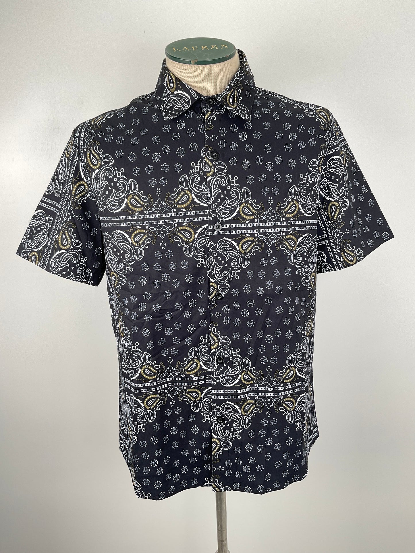 Camisa Negro Floral Shein