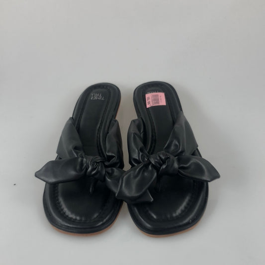 Sandalia Negro Time and Tru