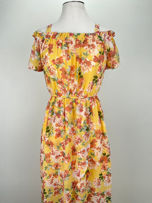 Vestido Amarillo Floral Asu Wish
