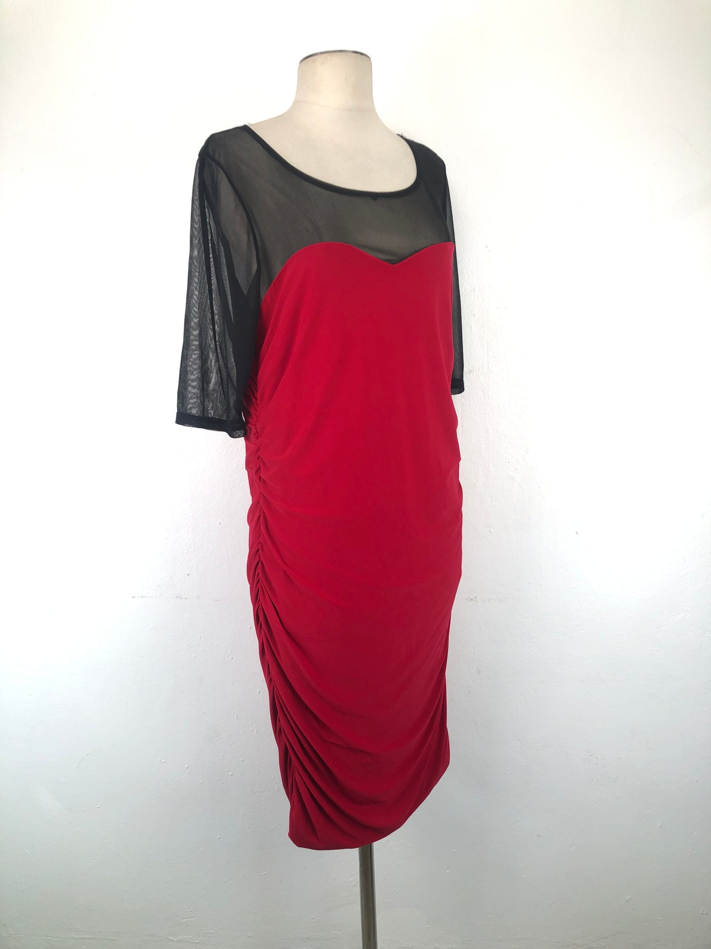 Vestido Rojo Ashley Stewart
