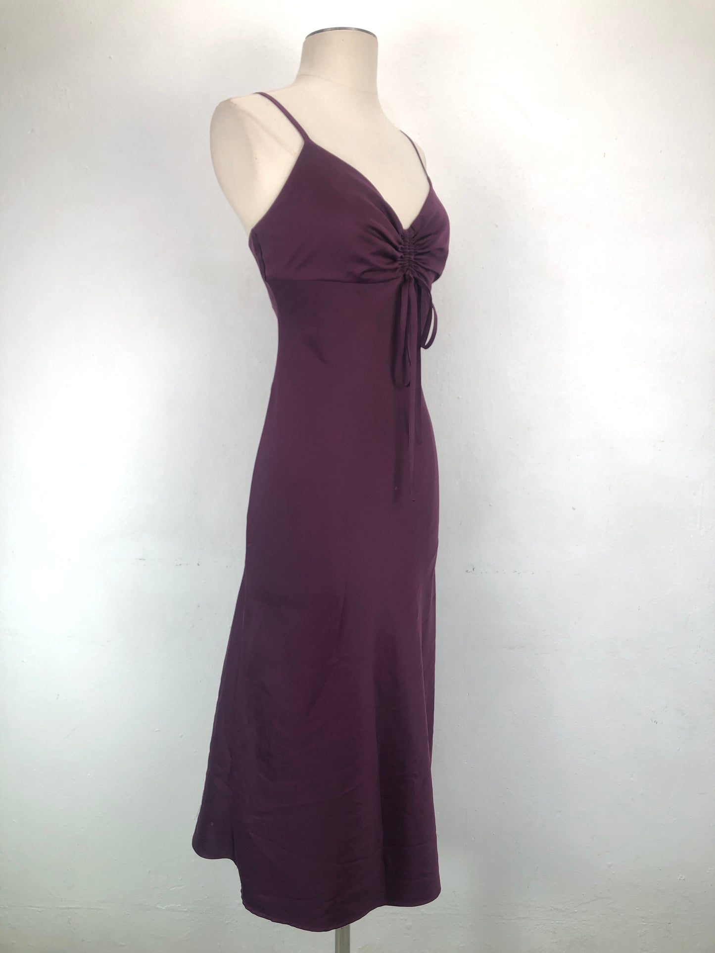 Vestido Rojo Vino Forever 21