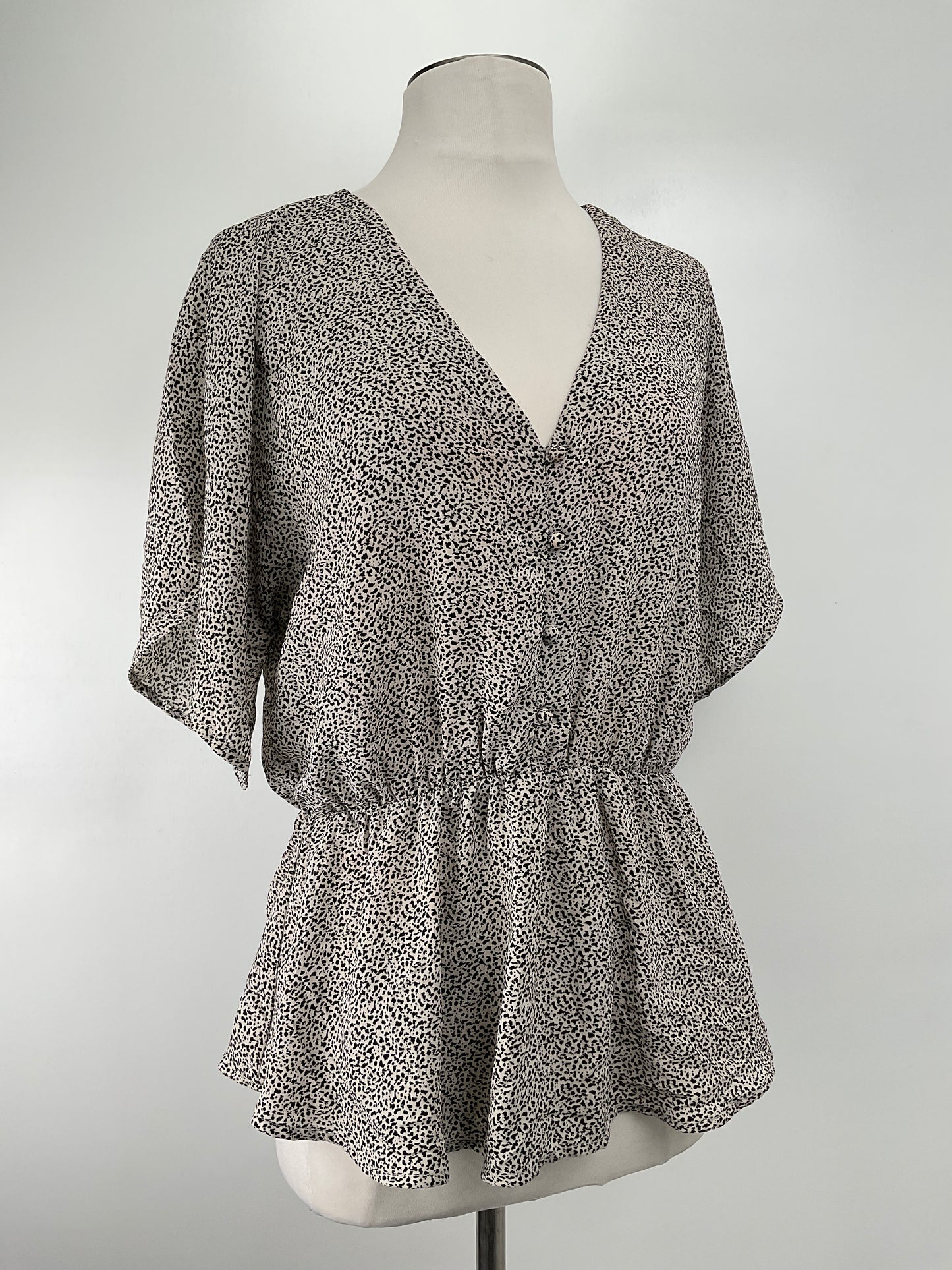 Blusa Crema de Lunares Siena Sky