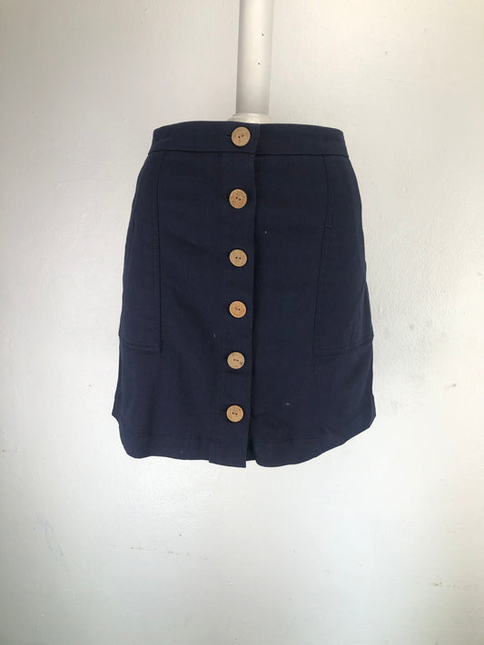 Falda Azul Marino Easy Wear