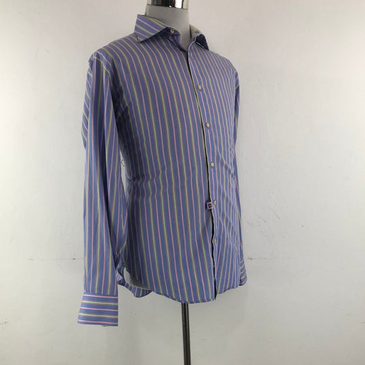 Camisa Azul de Raya Tailorbyrd
