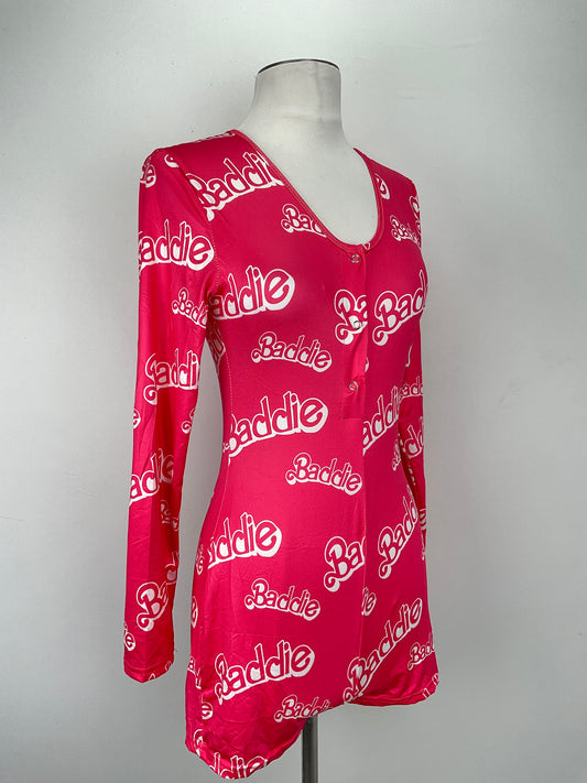 Enterizo Rosado Baddie