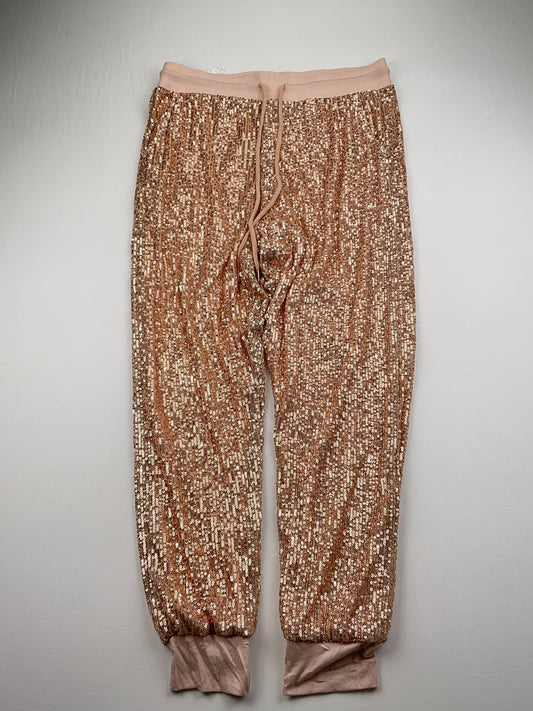 Jogger Dorado de Brillo Judith March