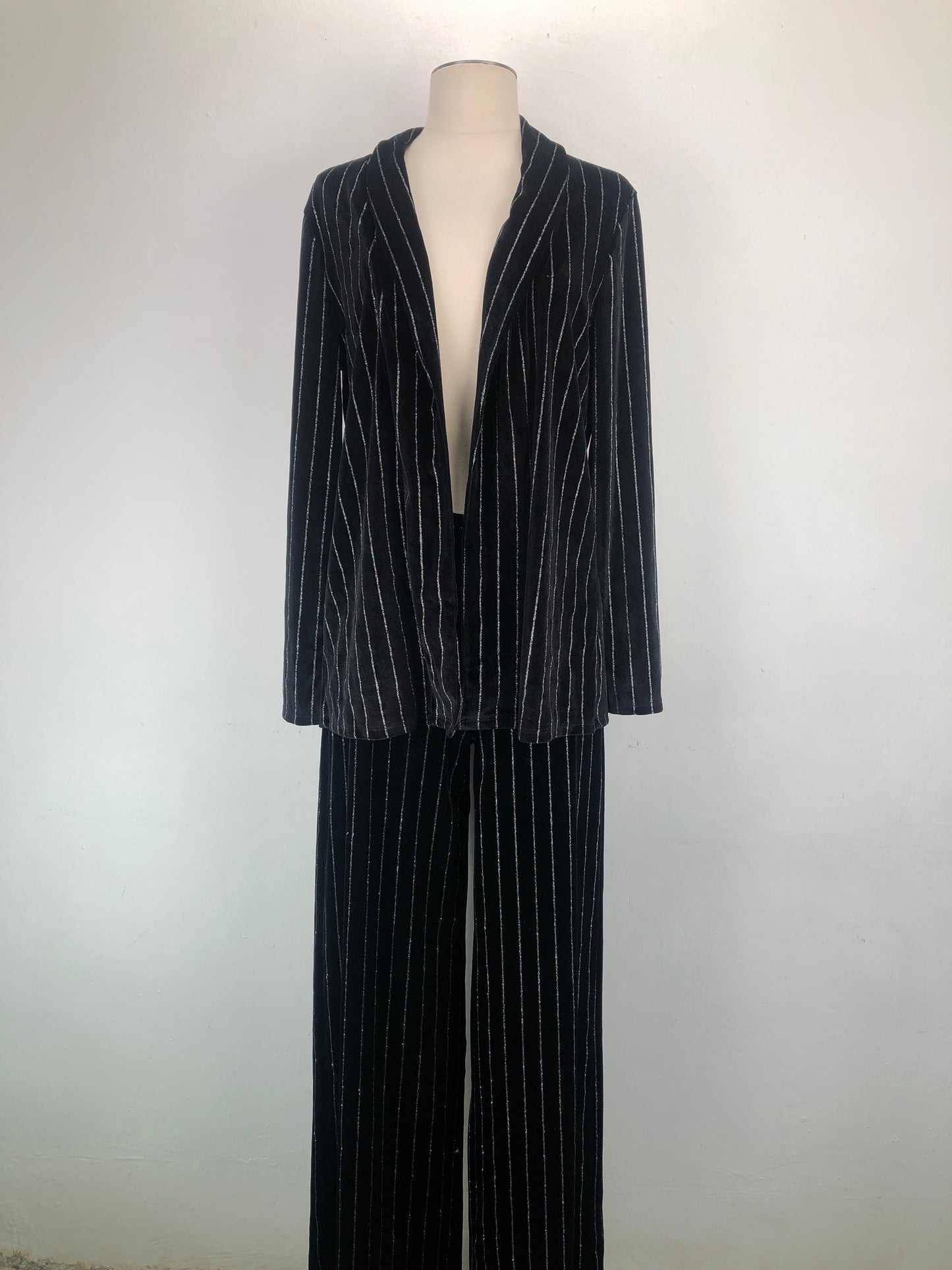 Conjunto Negro De Brillo Tezenis