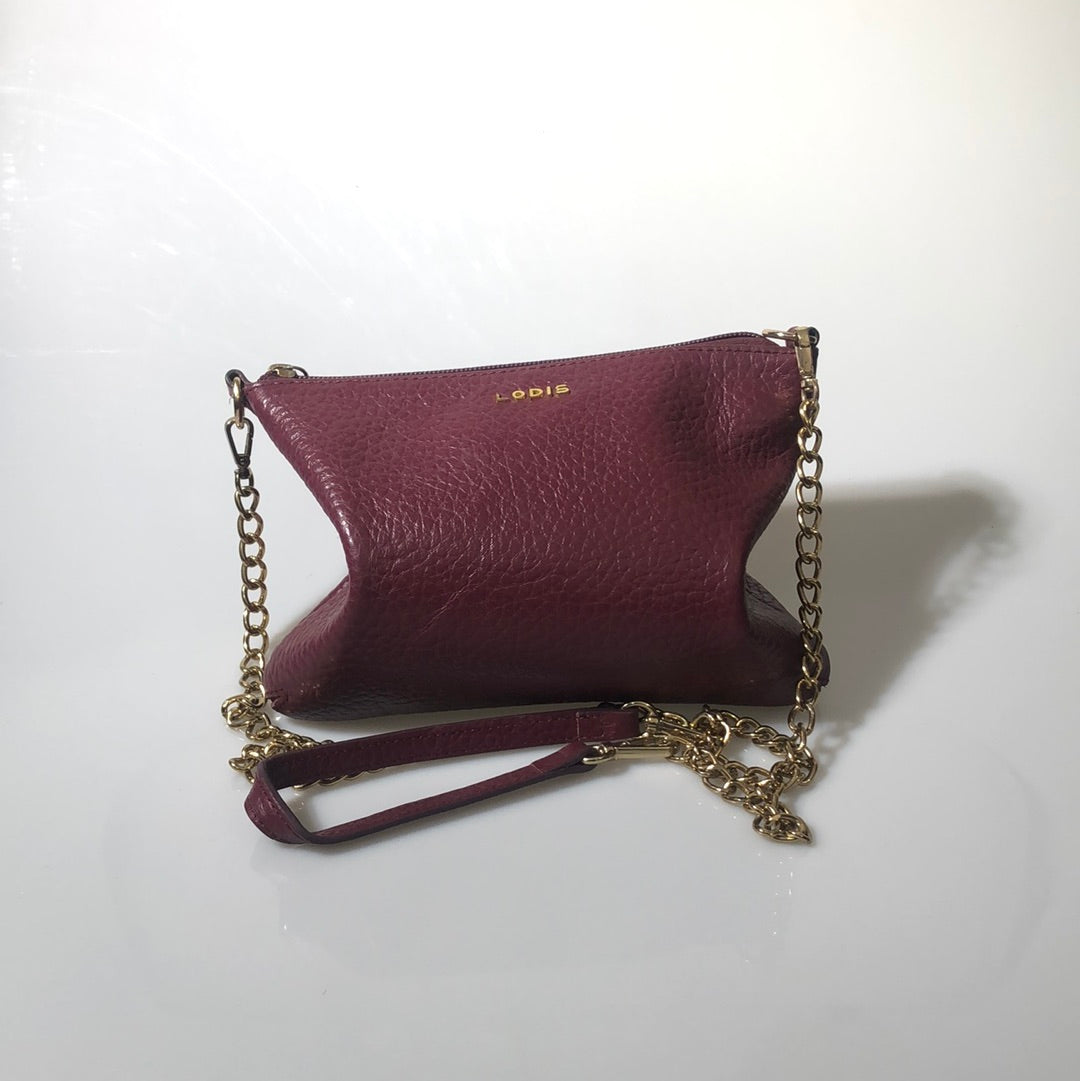 Cartera Rojo Vino Lodis