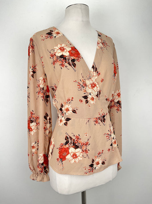 Blusa Crema Floral Cravefanie