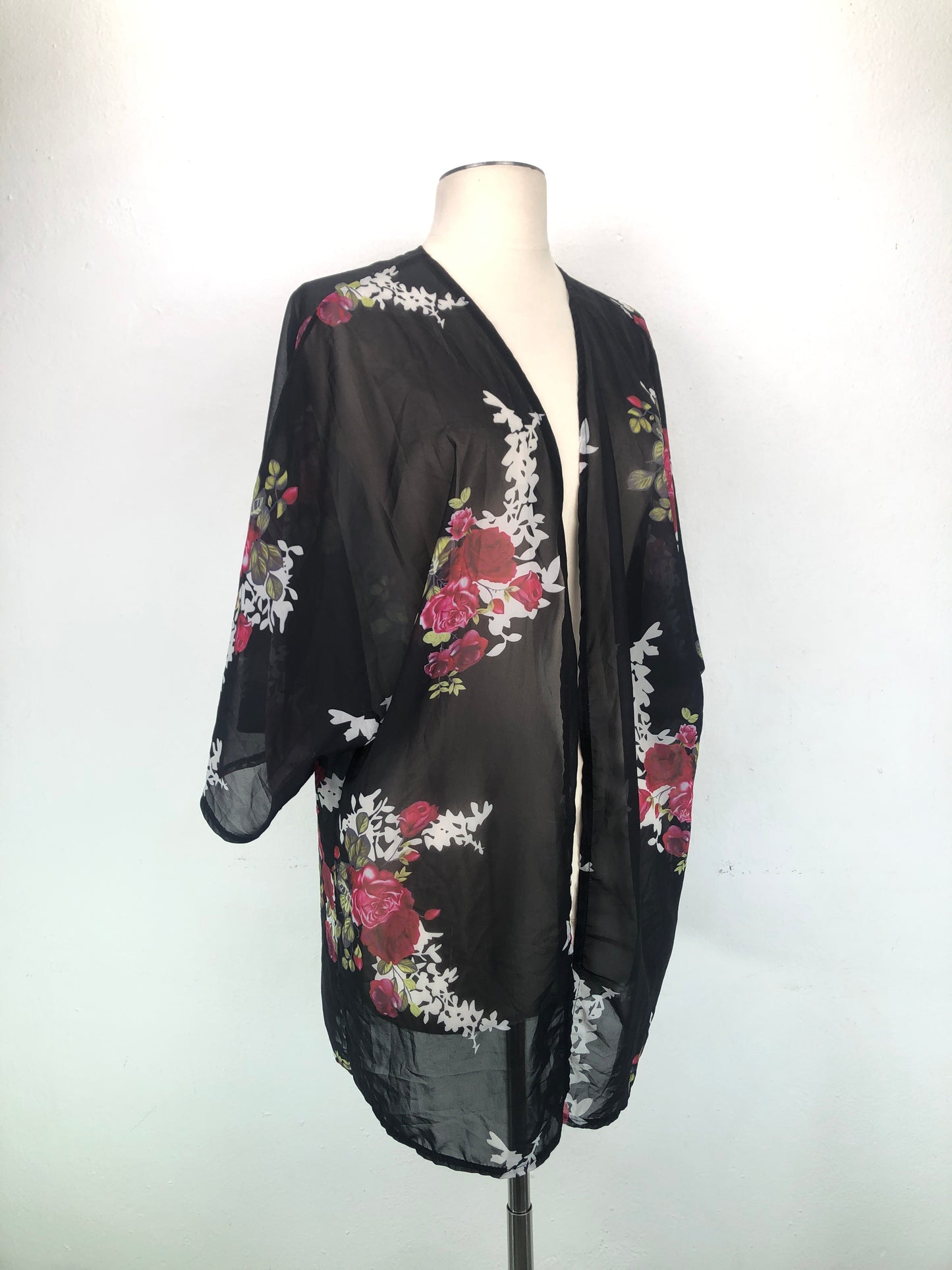 Sobre Todo Negro De Flores Eco Wish