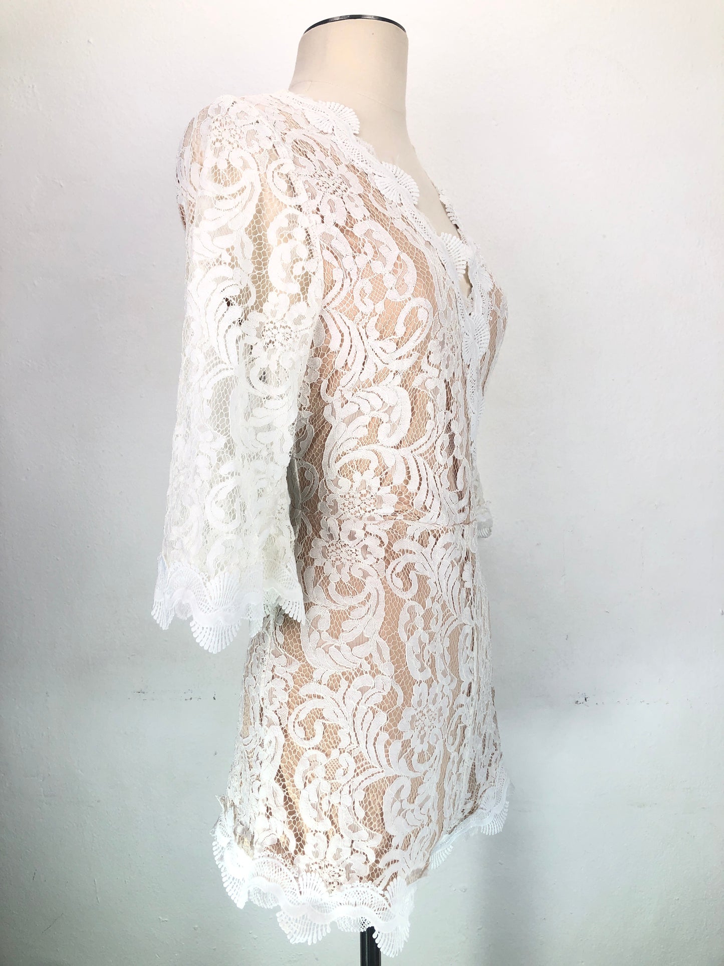 Enterizo Blanco Fashion Nova