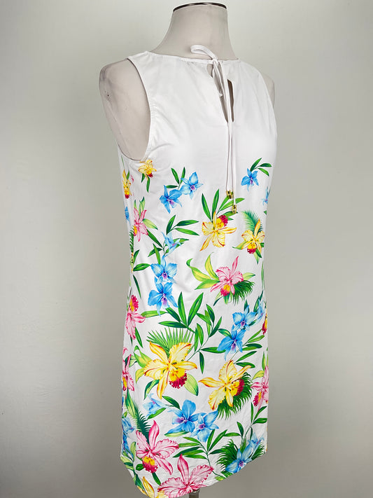 Vestido Blanco Floral Tommy Bahama