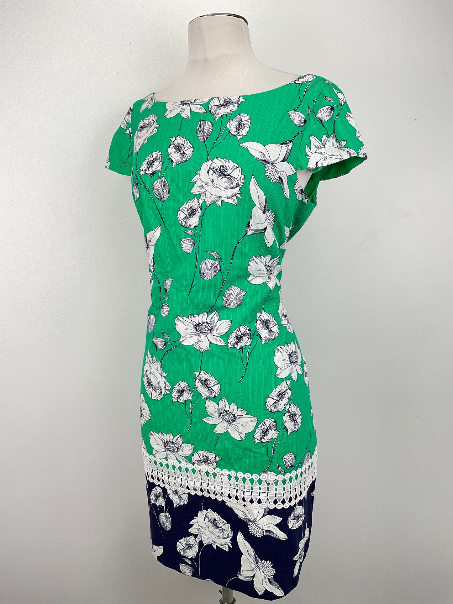 Vestido Verde Floral Eliza