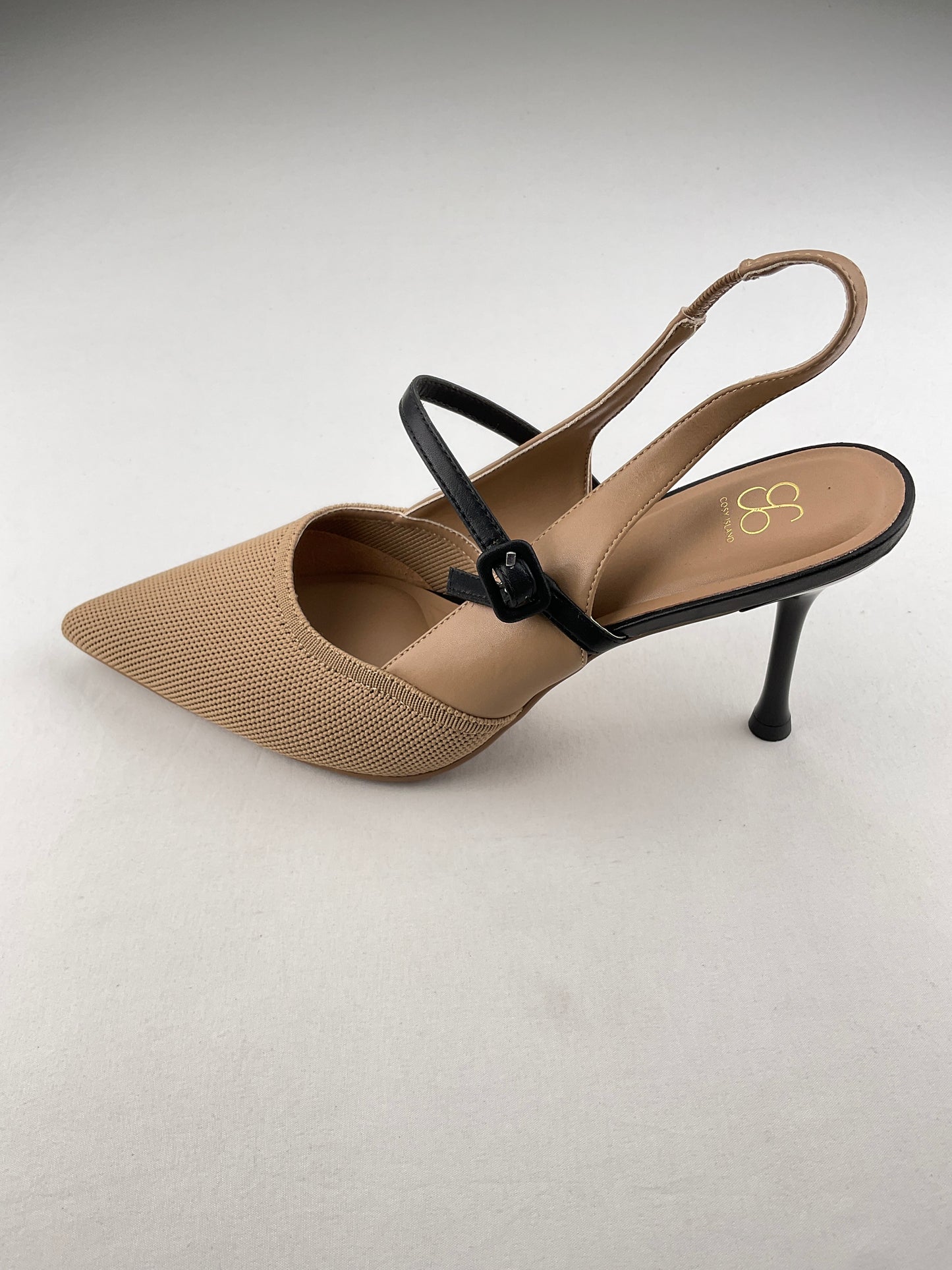 Zapatos Crema de Tacón Cosy Island