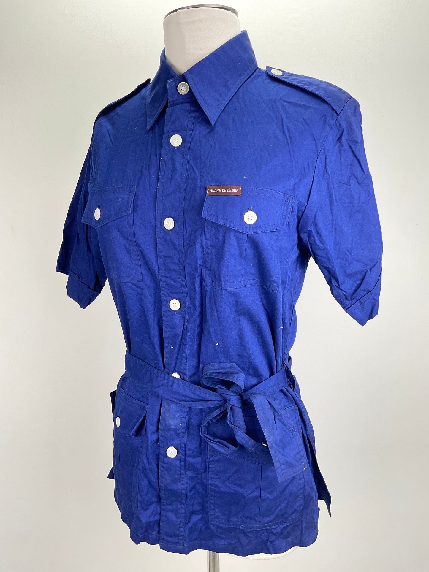 Camisa Azul Andre de Leure