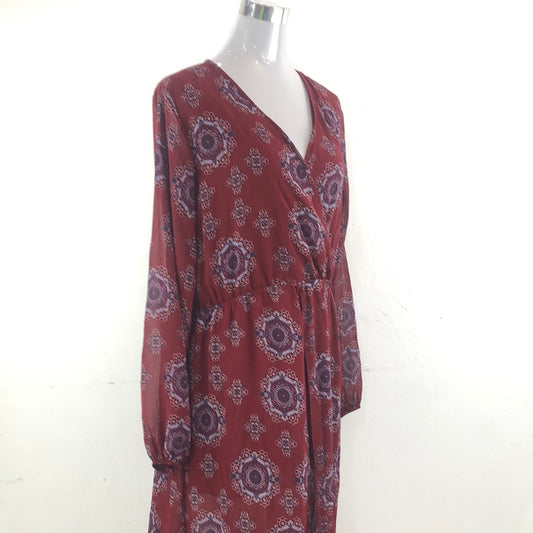 Vestido Rojo Vino Rue21