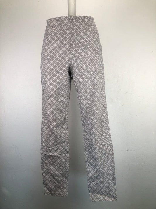 Pantalon Crema Lunares De Vestir Goerge