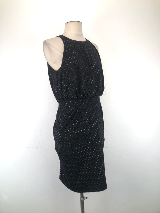 Vestido Negro de Brillo Cynthia Steffe