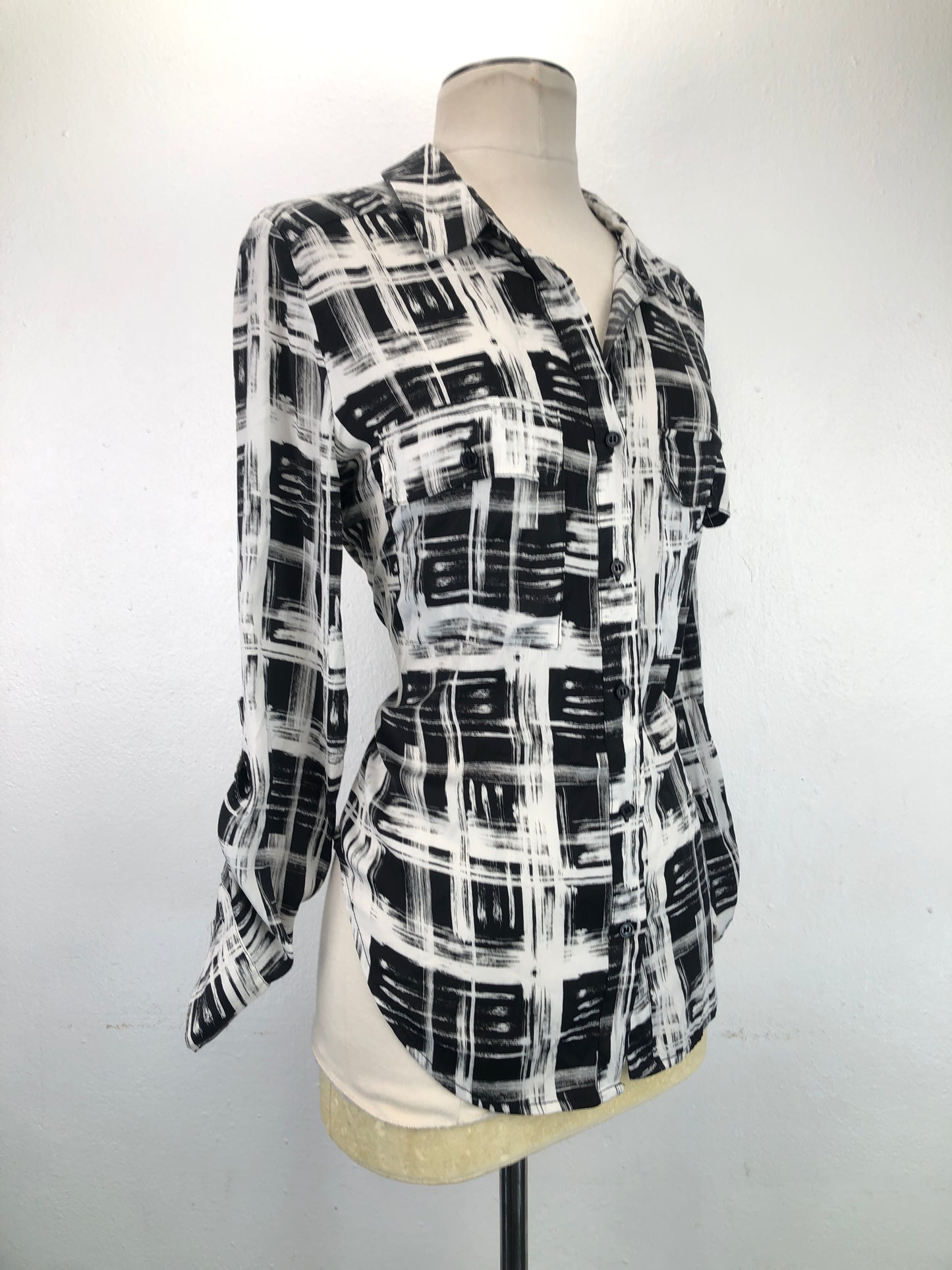 Camisa Blanco De cuadro Tart