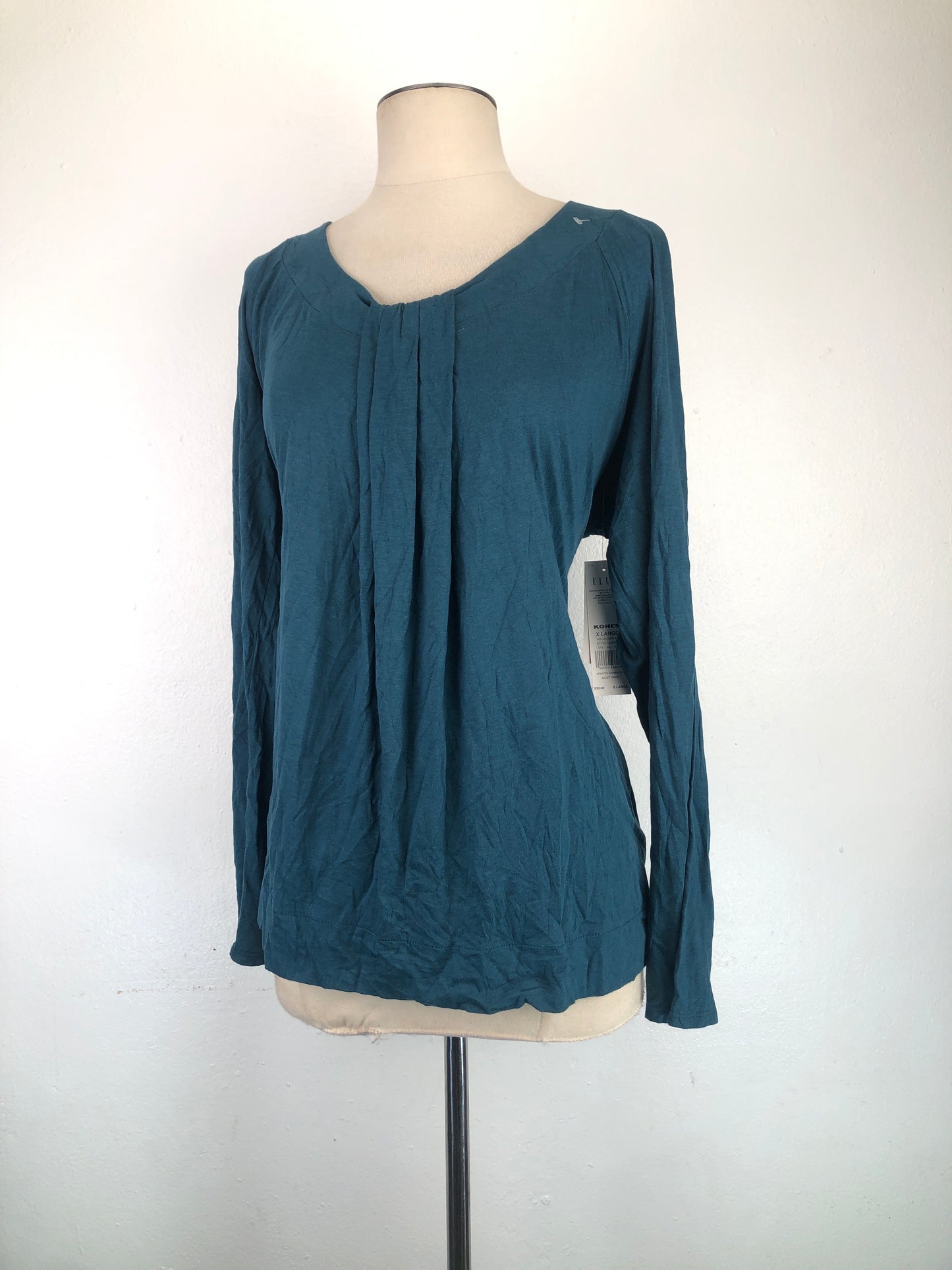 Blusa Gris Azulado Elle