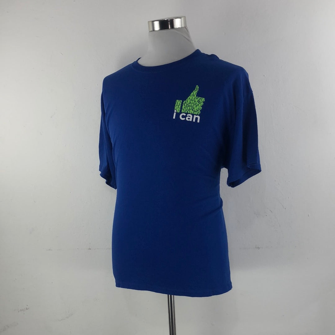 Camiseta Azul Hanes