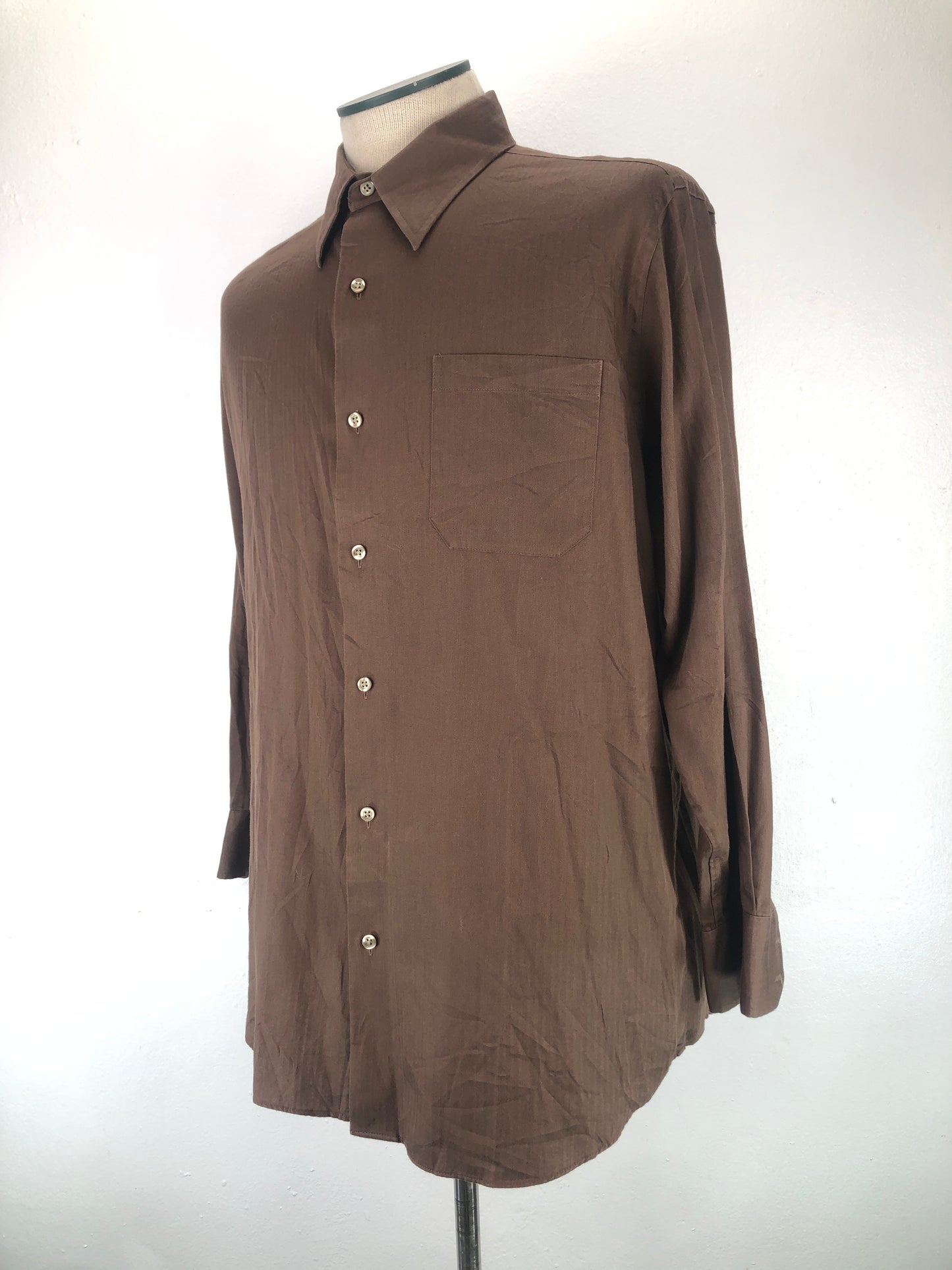 Camisa Marron Modern Fit