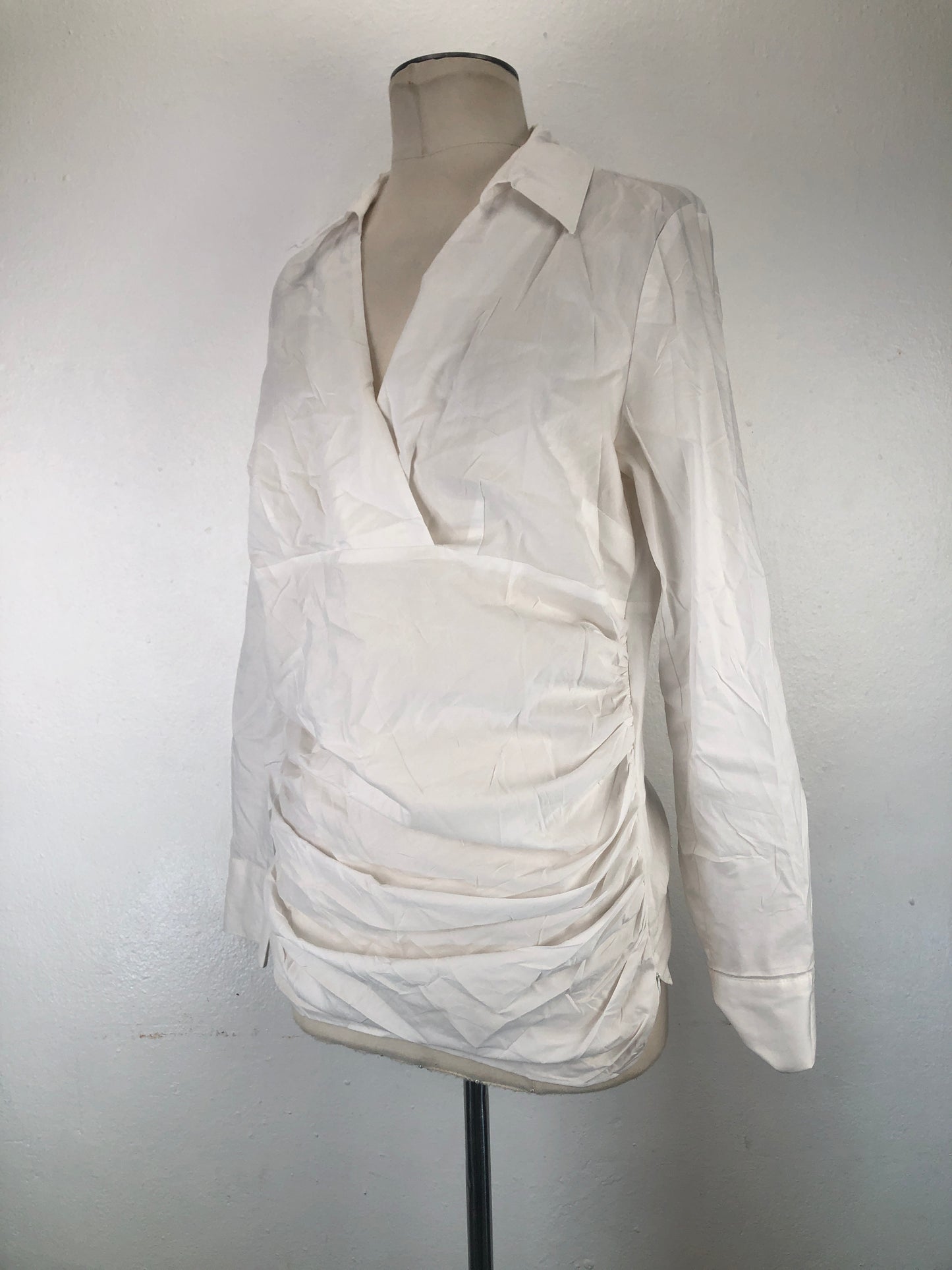 Camisa Blanco Ann Taylor
