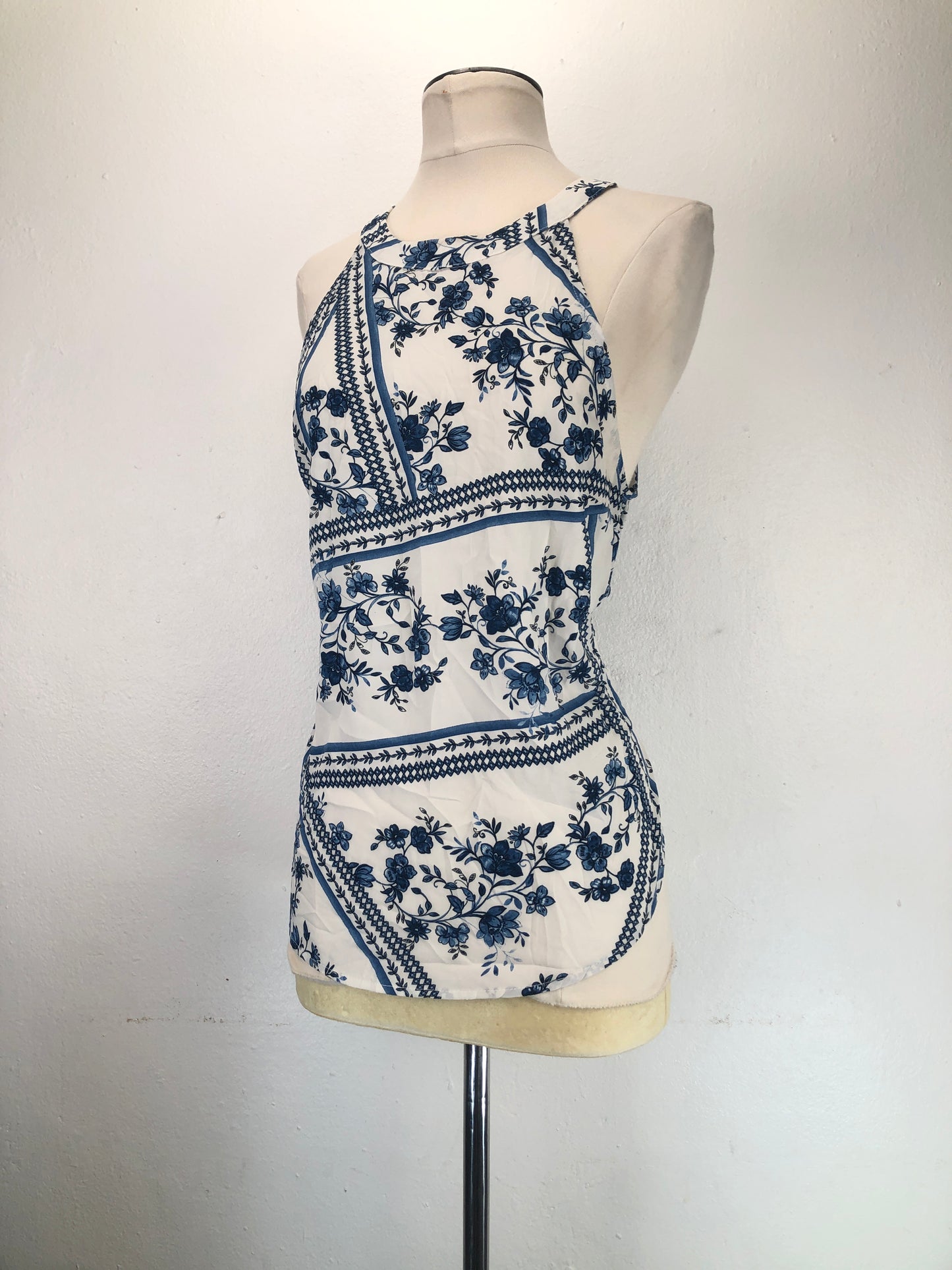 Blusa Blanco Floral Andree