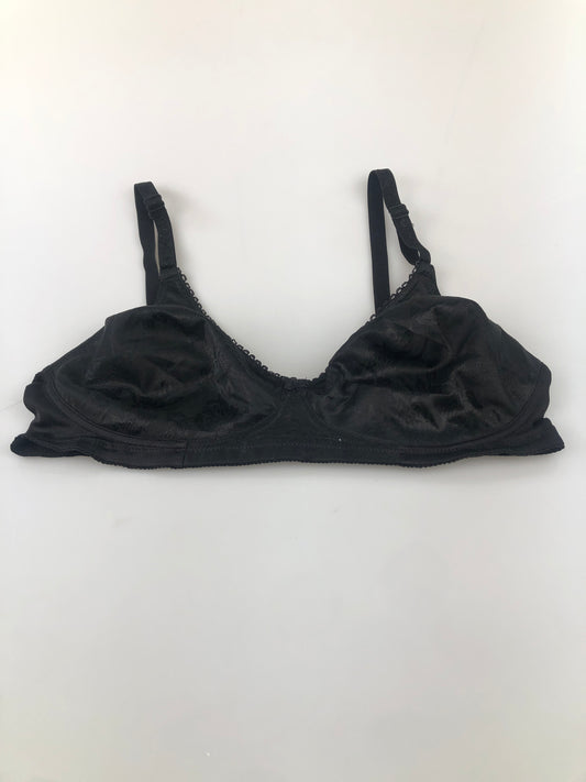 Brasier Negro Floral Variangis