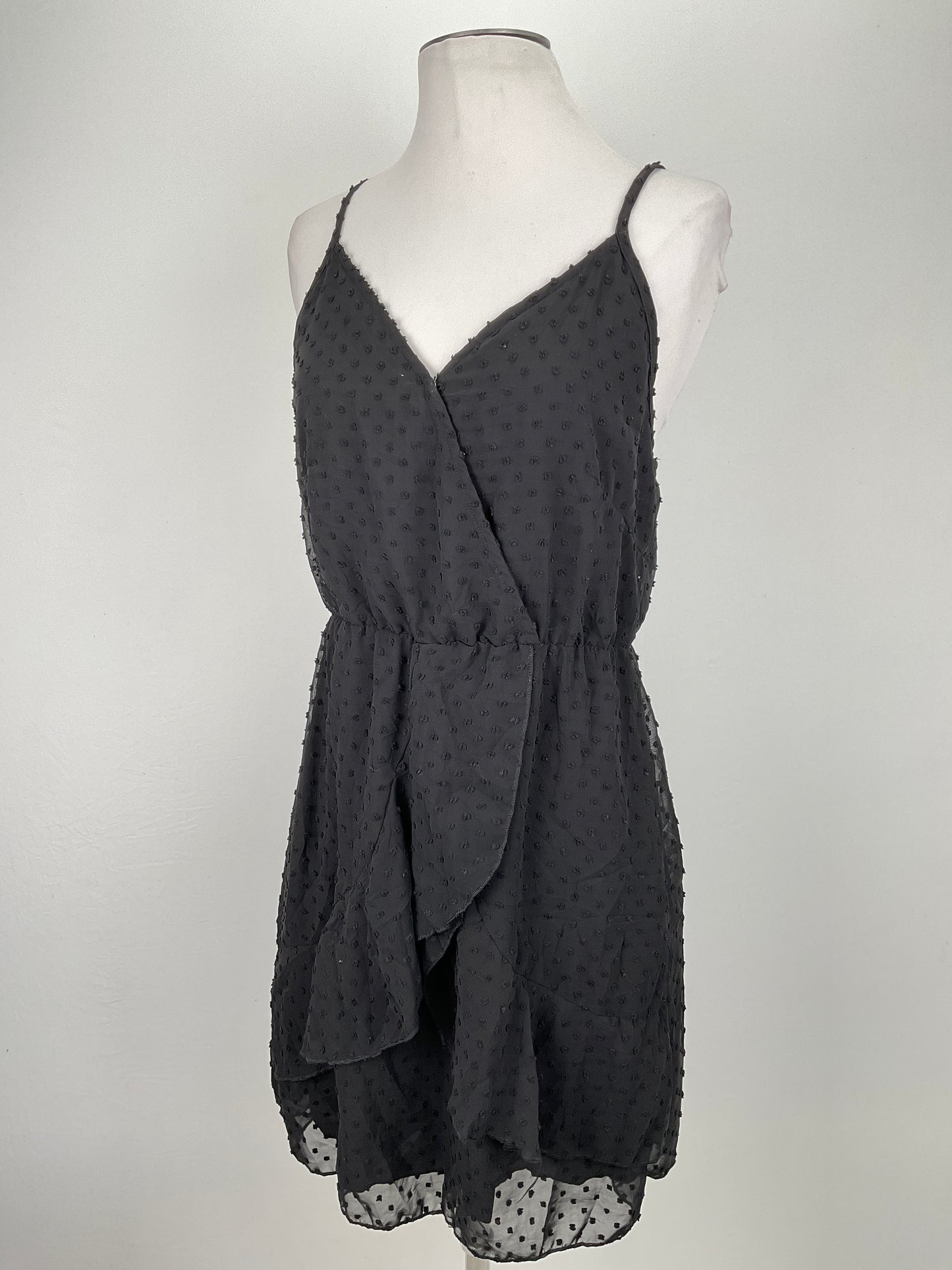 Vestido Negro de Lunares Ecowish